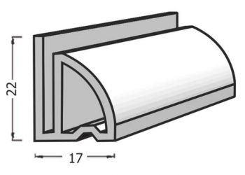 E-755-B VİTRİN BUZDOLABI CONTASI ÜÇGEN