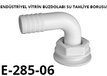 E-285-06 ENDÜSTRİYEL VİTRİN BUZDOLABI SU TAHLİYE BORUSU